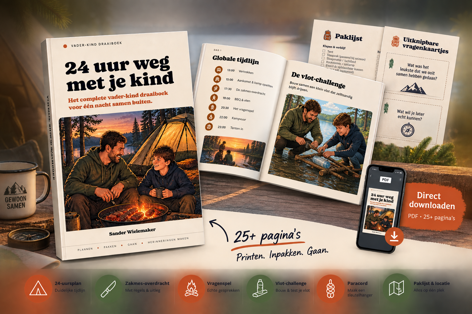 Draaiboek - 24 uur weg met je kind